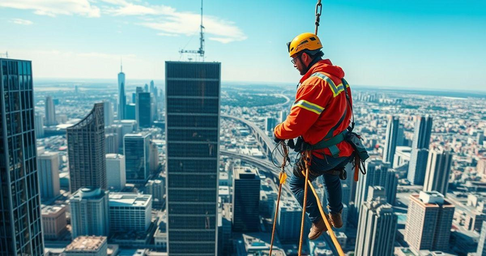 Alpinismo Industrial: Vantagens, Técnicas e Segurança em Projetos Verticais