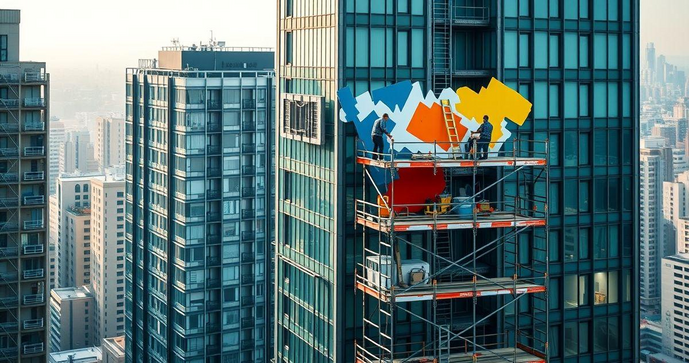 Empresa De Pintura Em Altura Com Equipe Qualificada