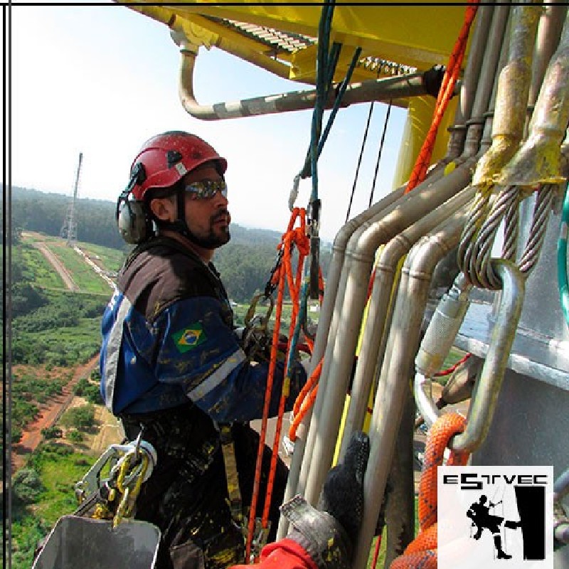 Serviço de alpinismo industrial