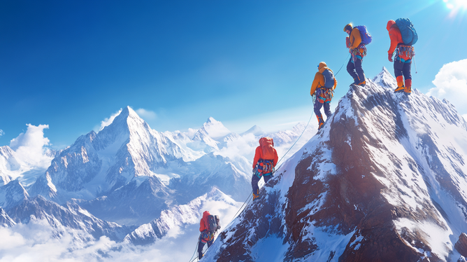 Empresa de Alpinismo: Aventura nas Alturas Empresa de Alpinismo: Aventura nas Alturas