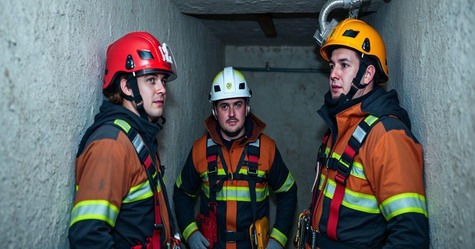 Resgate em Espaço Confinado: Técnicas e Cuidados Resgate em Espaço Confinado: Técnicas e Cuidados
