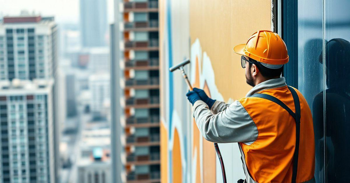 Serviços de pintura predial eficazes Serviços de pintura predial eficazes