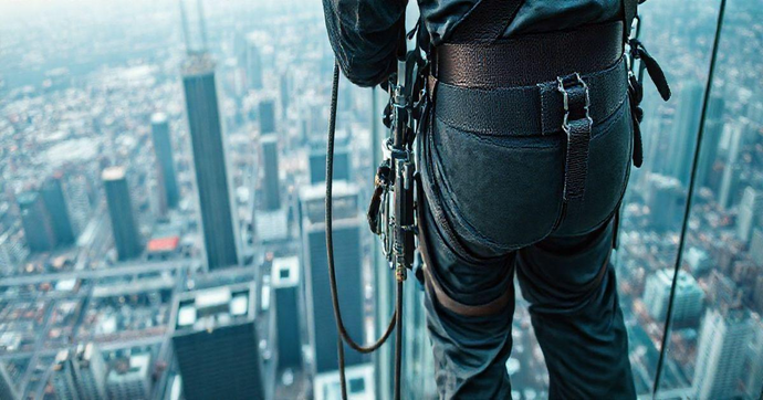 Alpinismo industrial: técnicas e segurança para trabalhos em altura Alpinismo industrial: técnicas e segurança para trabalhos em altura
