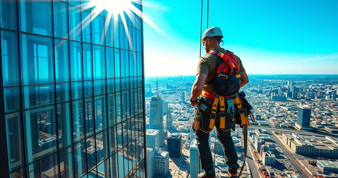 Serviço de alpinismo industrial: segurança e eficiência em alturas elevadas Serviço de alpinismo industrial: segurança e eficiência em alturas elevadas