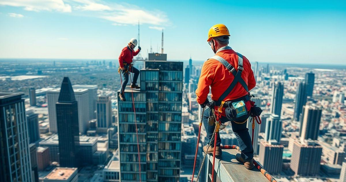 Alpinismo Industrial como Solução Eficiente para Acessos em Altura Alpinismo Industrial como Solução Eficiente para Acessos em Altura