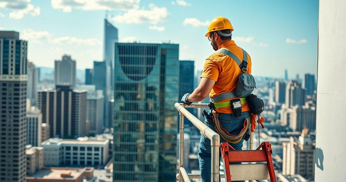 Pintura em altura: serviços especializados e segurança Pintura em altura: serviços especializados e segurança