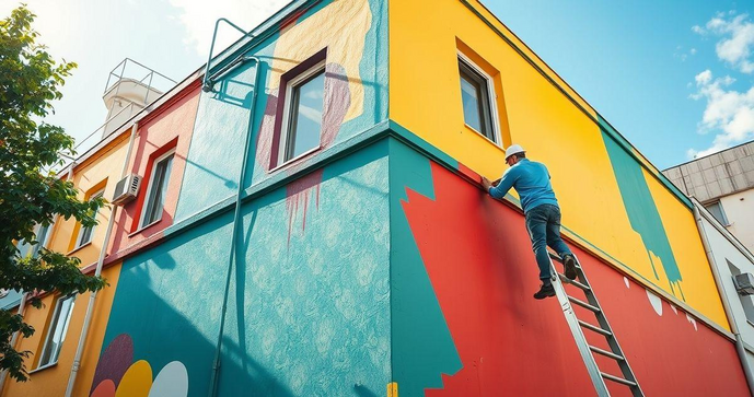 Pintura predial: como escolher as melhores cores e técnicas para valorizar seu imóvel Pintura predial: como escolher as melhores cores e técnicas para valorizar seu imóvel