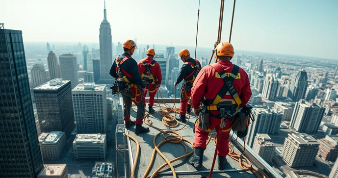Resgate trabalho em altura: normas e equipamentos indispensáveis Resgate trabalho em altura: normas e equipamentos indispensáveis