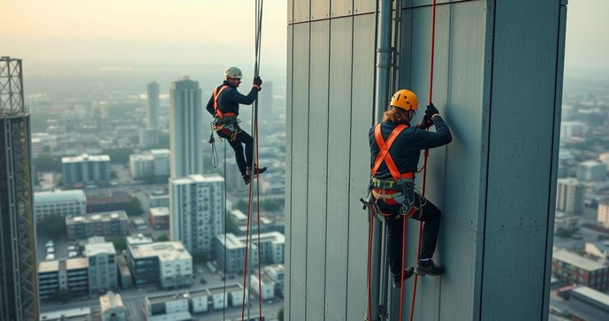 Empresas de alpinismo industrial: serviços em altura com segurança Empresas de alpinismo industrial: serviços em altura com segurança