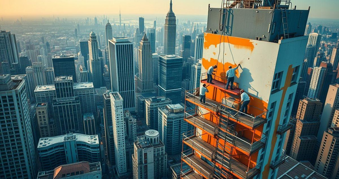 Serviços de pintura predial que transformam o seu edifício