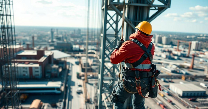 Acesso por corda: trabalhos em altura com segurança e agilidade Acesso por corda: trabalhos em altura com segurança e agilidade