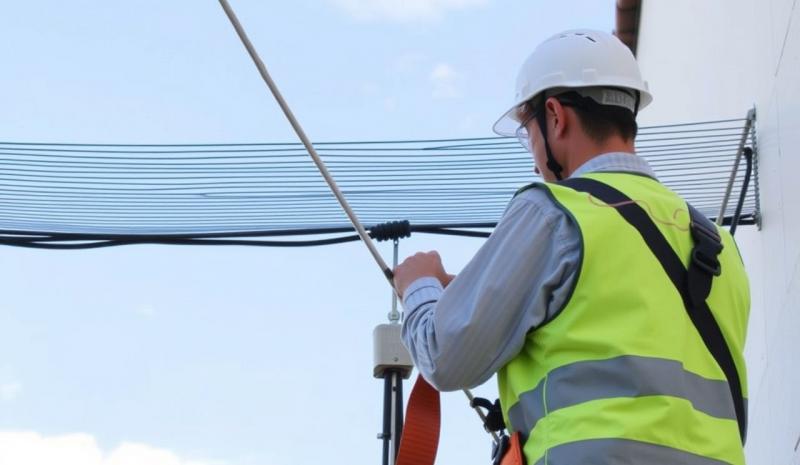 Instalação de linha de vida horizontal: guia completo para segurança no trabalho Instalação de linha de vida horizontal: guia completo para segurança no trabalho