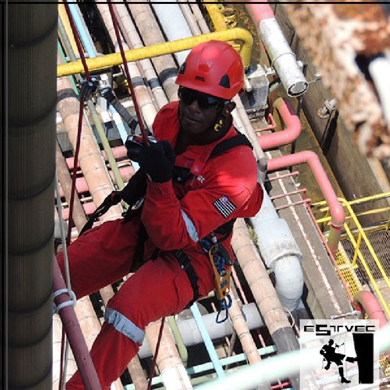 Serviço de alpinismo industrial